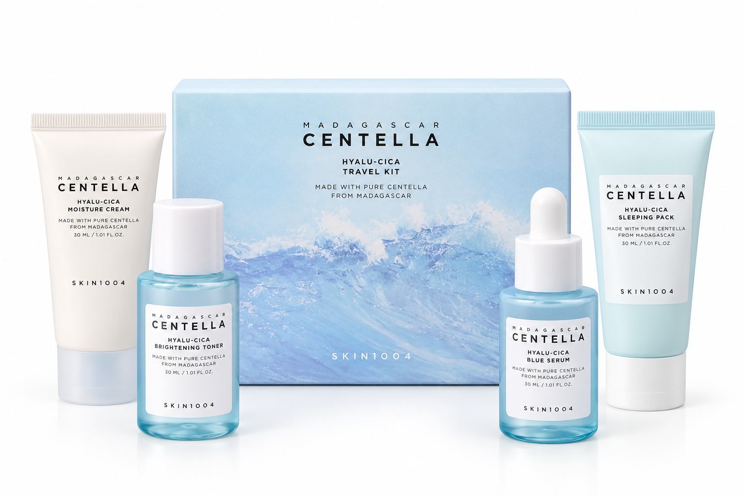 SKIN1004 MADAGASCAR CENTELLA HYALU-CICA TRAVEL KIT