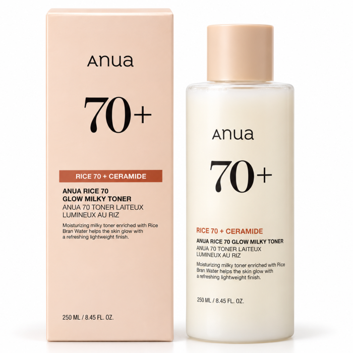 ANUA RICE 70 GLOW MILKY TONER